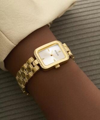 Montre femme Guess Isla réf. GW0865L2, mouvement quartz, boîtier 22 mm, acier inoxydable – vue principale, Horlova Maroc