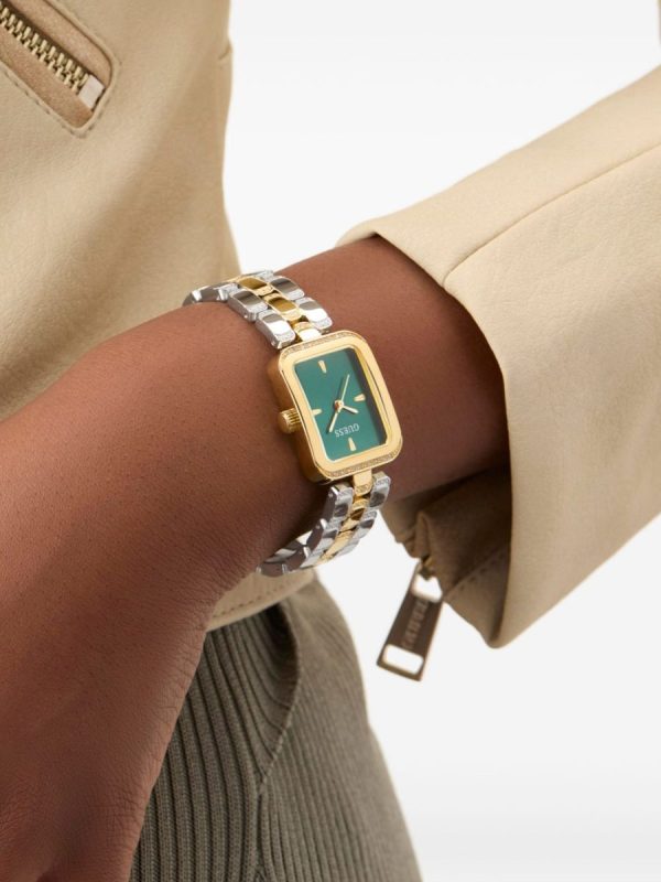 Montre femme Guess Isla réf. GW0865L6, mouvement quartz, boîtier 22 mm, acier inoxydable, verre minéral – vue principale, Horlova Maroc