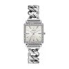 Montre femme Guess Luxe Argentée 28 mm réf. W1030L1, bracelet acier, mouvement quartz – vue de trois-quarts
