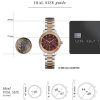 Montre femme Guess Mist réf. GW0723L2, mouvement quartz, boîtier 35 mm, acier inoxydable, verre minéral, étanche 50 m – troisième vue