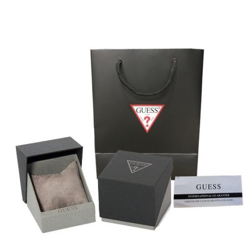 Montre femme Guess Phoebe réf. GW0696L2, mouvement quartz, boîtier 38 mm, acier inoxydable – quatrième vue