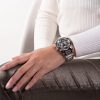 Montre femme Guess Queen réf. GW0464L1, mouvement quartz, boîtier 34 mm, acier inoxydable – vue principale, Horlova Maroc