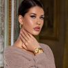 Montre femme Guess Rumor réf. GW0613L2, mouvement quartz, boîtier 34 mm, acier inoxydable, étanche 30 m – vue principale, Horlova Maroc