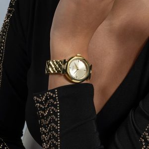 Montre femme Guess Rumor réf. GW0613L2, mouvement quartz, boîtier 34 mm, acier inoxydable, étanche 30 m – deuxième vue
