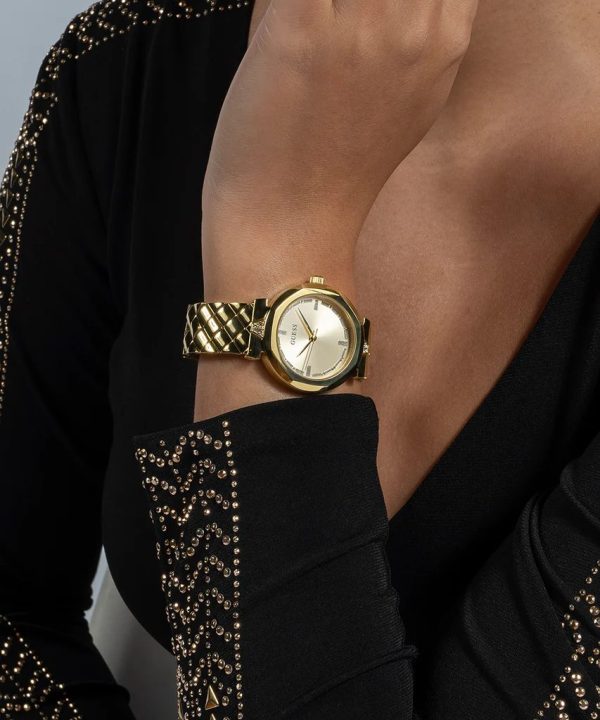 Montre femme Guess Rumor réf. GW0613L2, mouvement quartz, boîtier 34 mm, acier inoxydable, étanche 30 m – deuxième vue