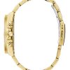Montre femme Guess Sol 38 mm réf. GW0483L4, bracelet acier, mouvement quartz – vue de trois-quarts