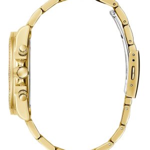 Montre femme Guess Sol 38 mm réf. GW0483L4, bracelet acier, mouvement quartz – vue de trois-quarts