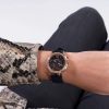 Montre femme Guess Solstice réf. GW0484L2, mouvement quartz, boîtier 36 mm, silicone – deuxième vue