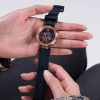 Montre femme Guess Solstice réf. GW0484L2, mouvement quartz, boîtier 36 mm, silicone – troisième vue