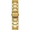 Montre femme Guess Sugar 37 mm réf. GW0001L2, cadran blanc, bracelet acier – vue rapprochée