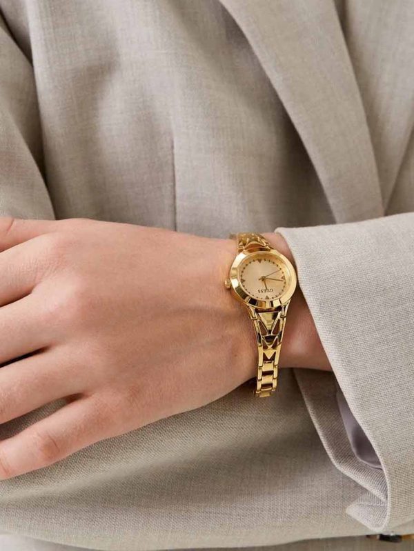 Montre femme Guess Tessa réf. GW0609L2, mouvement quartz, boîtier 26 mm, acier inoxydable, verre minéral – deuxième vue