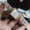 Montre femme Guess Vanity Diamonds réf. W1030L4, mouvement quartz, boîtier 28 mm, acier inoxydable – vue principale, Horlova Maroc