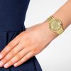 Montre femme Guess réf. W0637L2, mouvement quartz, acier inoxydable – deuxième vue – Horlova Maroc