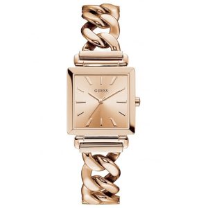 Montre femme Guess réf. W1029L3, mouvement quartz, acier inoxydable – vue principale, Horlova Maroc