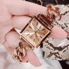 Montre femme Guess réf. W1029L3, mouvement quartz, acier inoxydable – troisième vue – Horlova Maroc