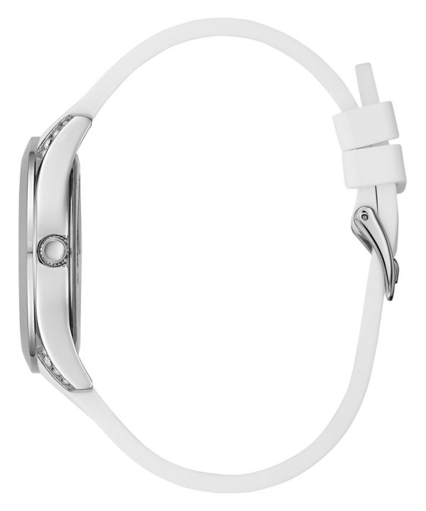 Montre femme Guess Wonderlust réf. U1059L1, mouvement quartz, boîtier 39 mm, caoutchouc – vue principale, Horlova Maroc
