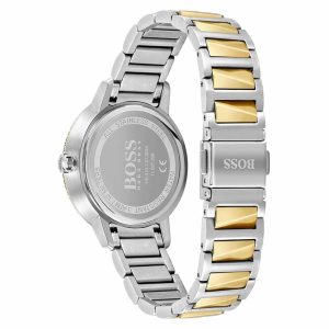 Montre femme Hugo Boss réf. 1502568, chronographe quartz, acier inoxydable – vue principale, Horlova Maroc