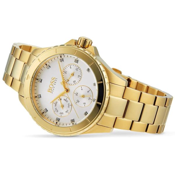 Montre femme Hugo Boss réf. 1502445, chronographe quartz, boîtier 40 mm, acier inoxydable – deuxième vue