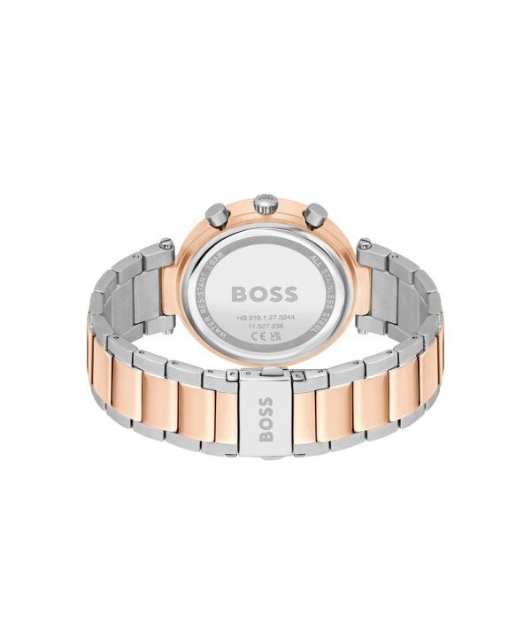 Montre femme Hugo Boss Andra réf. 1502690, mouvement quartz, boîtier 39 mm, acier inoxydable, verre minéral, étanche 30 m – troisième vue