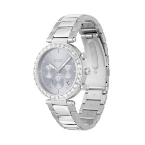 Montre femme Hugo Boss Andra réf. 1502692, mouvement quartz, boîtier 39 mm, acier inoxydable, verre minéral, étanche 30 m – deuxième vue