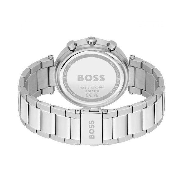 Montre femme Hugo Boss Andra réf. 1502692, mouvement quartz, boîtier 39 mm, acier inoxydable, verre minéral, étanche 30 m – troisième vue