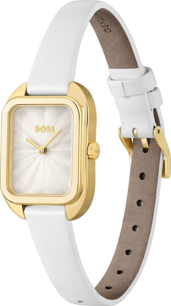 Montre femme Hugo Boss Balley réf. 1502681, mouvement quartz, boîtier 35 mm, cuir, verre minéral, étanche 30 m – deuxième vue