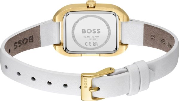 Montre femme Hugo Boss Balley réf. 1502681, mouvement quartz, boîtier 35 mm, cuir, verre minéral, étanche 30 m – troisième vue