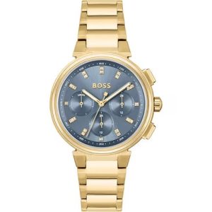 Montre femme Hugo Boss ONE réf. 1502677, mouvement quartz, boîtier 38 mm, acier inoxydable, verre minéral – vue principale, Horlova Maroc