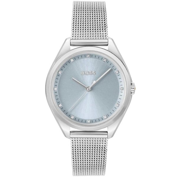 Montre femme Hugo Boss Saya réf. 1502667, mouvement quartz, boîtier 37 mm, verre minéral, étanche 30 m – vue principale, Horlova Maroc