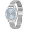 Montre femme Hugo Boss Saya réf. 1502667, mouvement quartz, boîtier 37 mm, acier inoxydable, maille milanaise, verre minéral – deuxième vue
