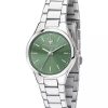 Montre femme Maserati Attrazione réf. R8853151508, mouvement quartz, boîtier 30 mm, acier inoxydable – vue principale, Horlova Maroc