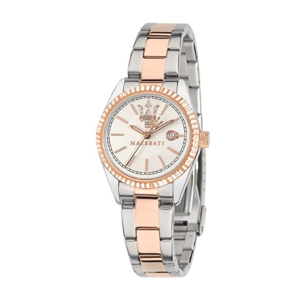 Montre femme Maserati Competizion réf. R8853100504, mouvement quartz, boîtier 33,9 mm, acier inoxydable – vue principale, Horlova Maroc