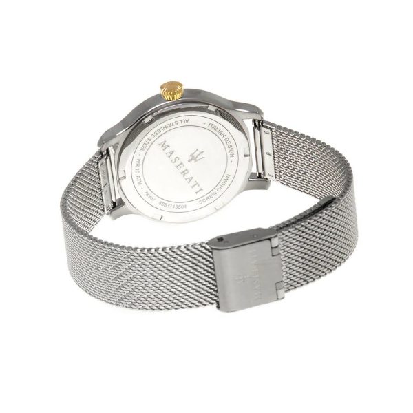 Montre femme Maserati Epoca réf. R8853118504, mouvement quartz, boîtier 34 mm, acier inoxydable, verre minéral, étanche 100 m – deuxième vue