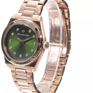 Montre femme Maserati Velocità réf. R8853152501, mouvement quartz, boîtier 35 mm, acier inoxydable, verre minéral – deuxième vue