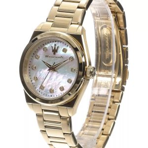 Montre femme Maserati Velocità réf. R8853152502, mouvement quartz, boîtier 35 mm, acier inoxydable, verre minéral – deuxième vue