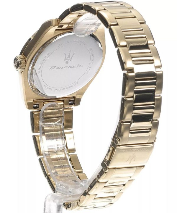 Montre femme Maserati Velocità réf. R8853152502, mouvement quartz, boîtier 35 mm, acier inoxydable, verre minéral – troisième vue