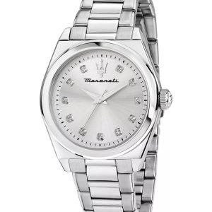 Montre femme Maserati Velocità réf. R8853152503, mouvement quartz, boîtier 35 mm, acier inoxydable – vue principale, Horlova Maroc