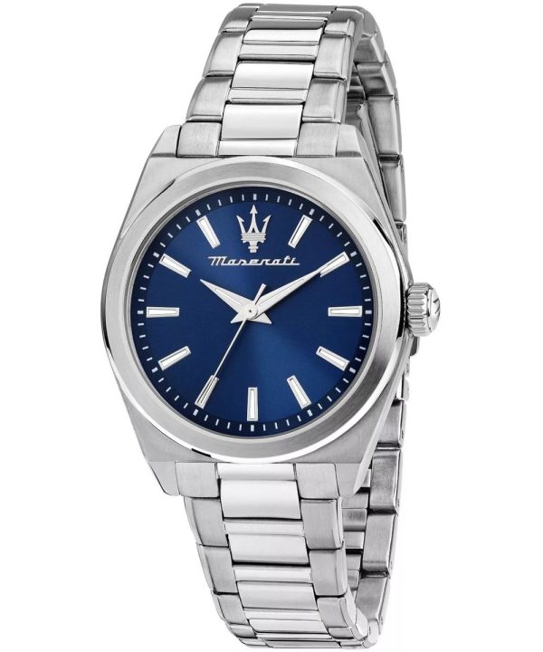 Montre femme Maserati Velocità réf. R8853152504, mouvement quartz, boîtier 35 mm, acier inoxydable – vue principale, Horlova Maroc