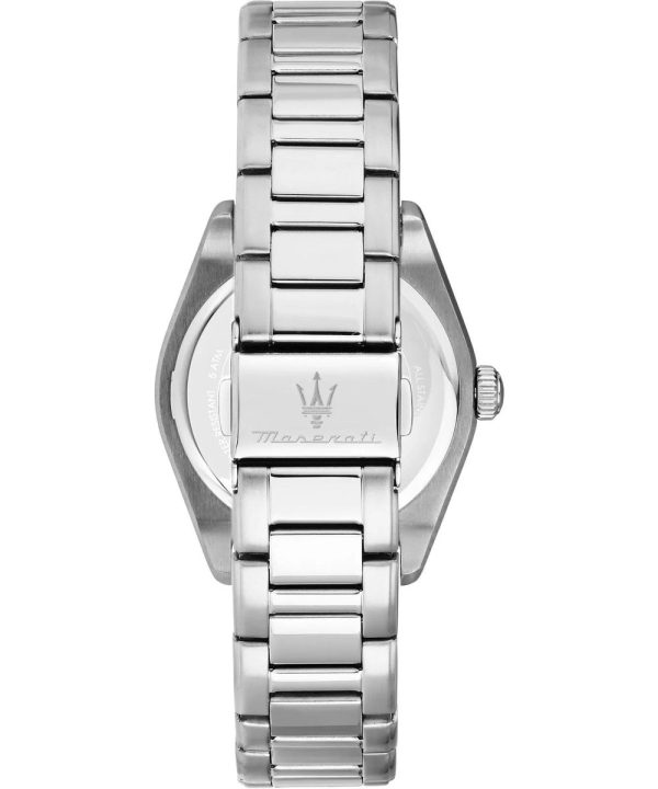Montre femme Maserati Velocità réf. R8853152504, mouvement quartz, boîtier 35 mm, acier inoxydable, verre minéral – troisième vue