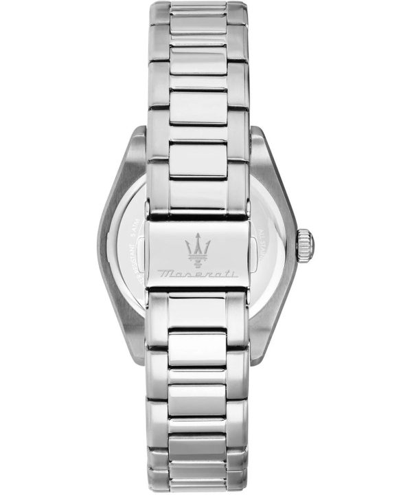Montre femme Maserati Velocità réf. R8853152505, mouvement quartz, boîtier 35 mm, acier inoxydable, verre minéral – troisième vue