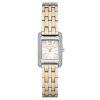 Montre femme Michael Kors 20 mm réf. MKO1035, cadran blanc, mouvement quartz – vue de face | Horlova Maroc