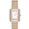 Montre femme Michael Kors 32 mm réf. MK4744, bracelet acier, mouvement quartz – vue de face | Horlova Maroc