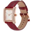 Montre femme Michael Kors 33 mm réf. MK4689, cadran blanc, bracelet cuir, mouvement quartz – autre angle