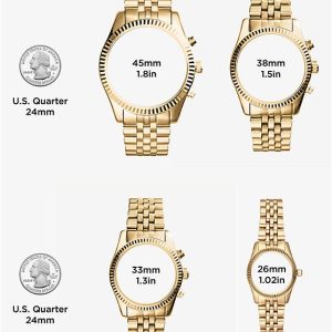 Montre femme Michael Kors réf. MK6624, mouvement quartz, boîtier 36 mm, acier inoxydable – deuxième vue