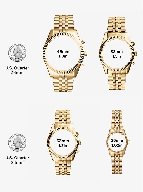 Montre femme Michael Kors réf. MK6624, mouvement quartz, boîtier 36 mm, acier inoxydable – deuxième vue