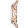 Montre femme Michael Kors 37 mm réf. MK6307, cadran rose, bracelet acier, mouvement quartz – autre angle