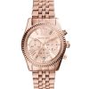 Montre femme Michael Kors 38 mm réf. MK5569, cadran rose, mouvement quartz – vue de face | Horlova Maroc