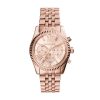 Montre femme Michael Kors 38 mm réf. MK5569, cadran rose, mouvement quartz – vue rapprochée