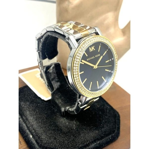 Montre femme Michael Kors réf. MKO1049, mouvement quartz, boîtier 38 mm, acier inoxydable, étanche 30 m – deuxième vue