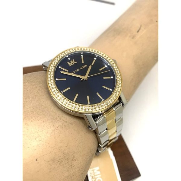 Montre femme Michael Kors réf. MKO1049, mouvement quartz, boîtier 38 mm, acier inoxydable, étanche 30 m – troisième vue